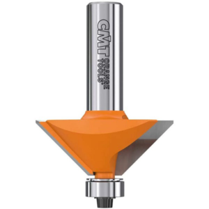 CMT CHAMFER ROUTER BITS – 1/2” SHANK
