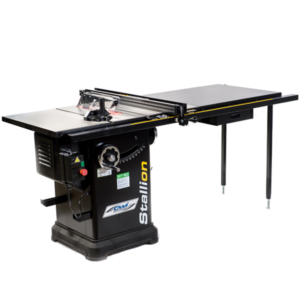 STALLION 3 HP 10" CABINET SAW W/50" DELUXE FENCE