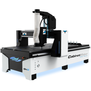 CabinetMaker Q4.8 CNC Router 4′ x 8′ w/Becker Vac Pump by CWI Woodworking Technologies