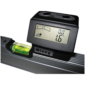 WIXEY DELUXE DIGITAL ANGLE GAUGE WITH LEVEL