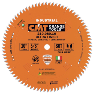 CMT "Orange Chrome" Industrial Melamine Blade
