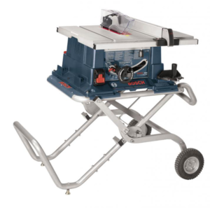 BOSCH 10" PORTABLE TABLE SAW WITH GRAVITY RISE STAND