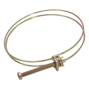 WIRE HOSE CLAMP 4"