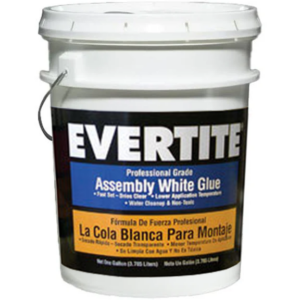Evertite White Assembly Glue (5 Gallon)