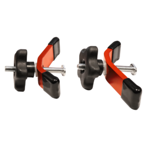 Bullett T-Track Hold Down Clamp Set 110 Mm W/Rubber Tips (2/Set)