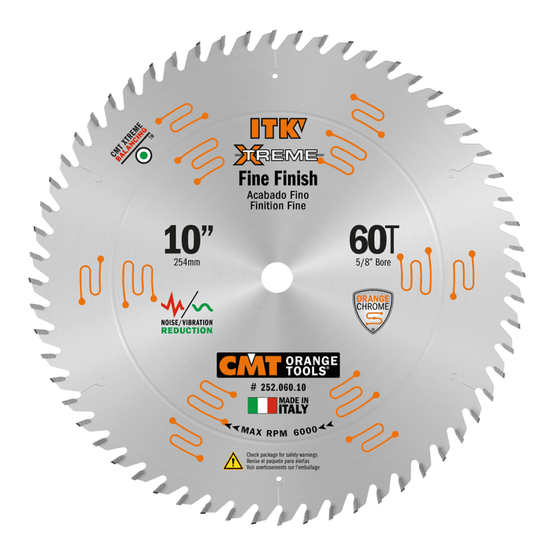 252.060.10 CMT ITK Fine Cut Off 10" X 60 X 5/8"