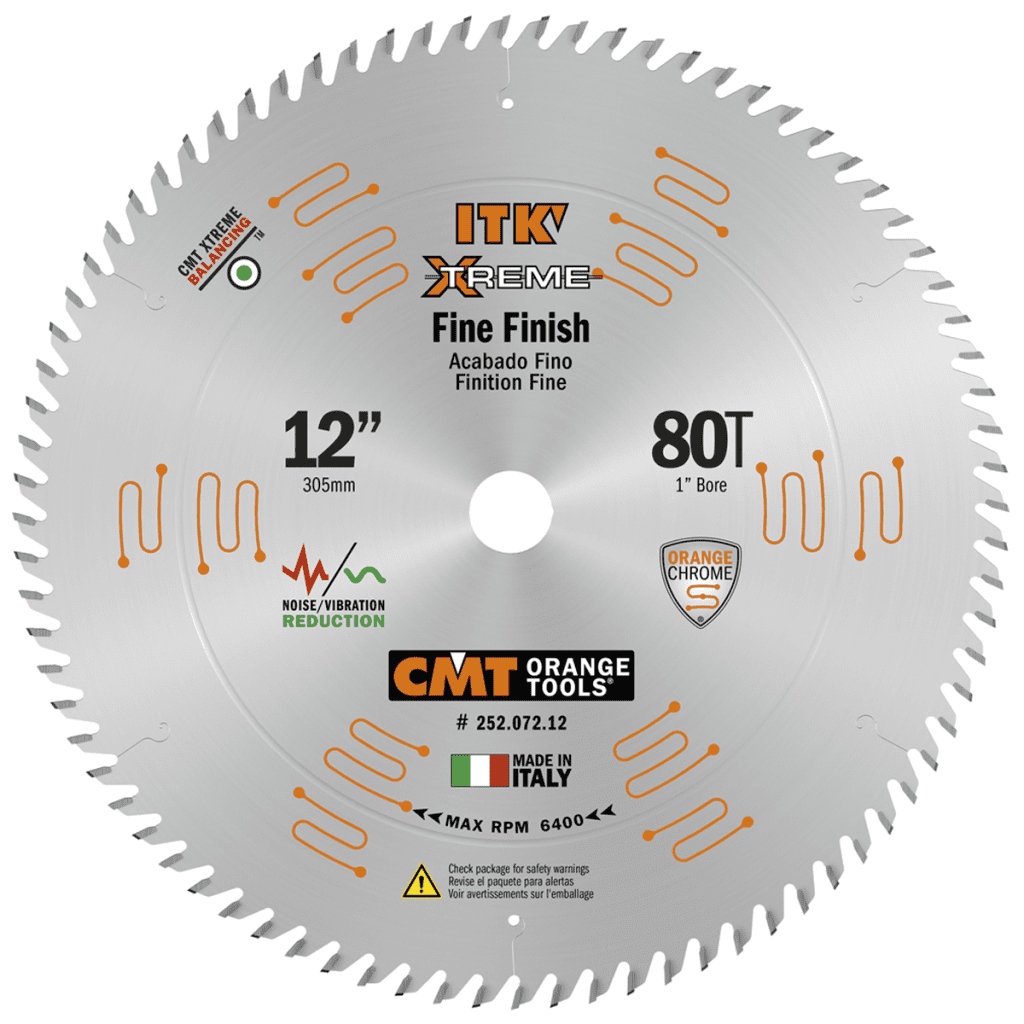 252.072.12 CMT ITK Fine Cut Off 12" X 80T X 1"