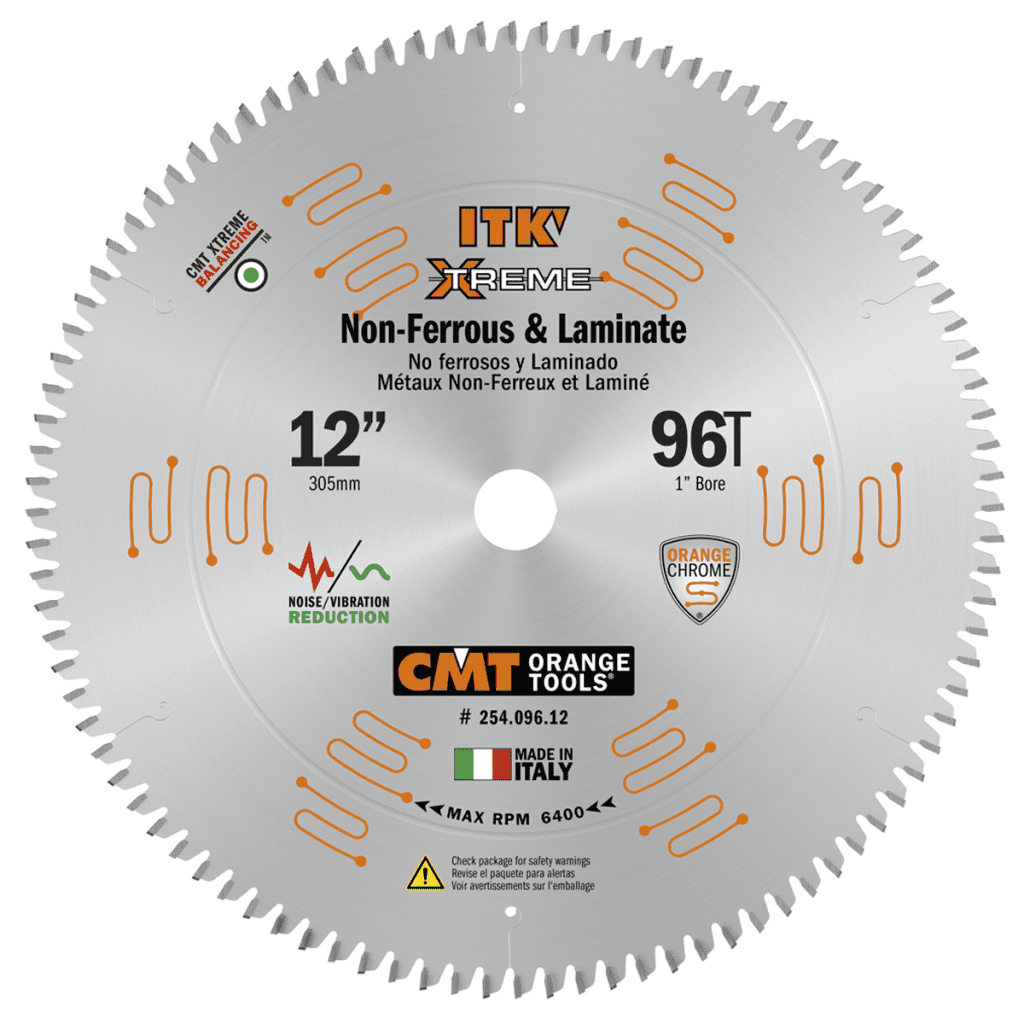 254.096.12 CMT ITK Non-Ferrous & Melamine 12" X 96 X 1"