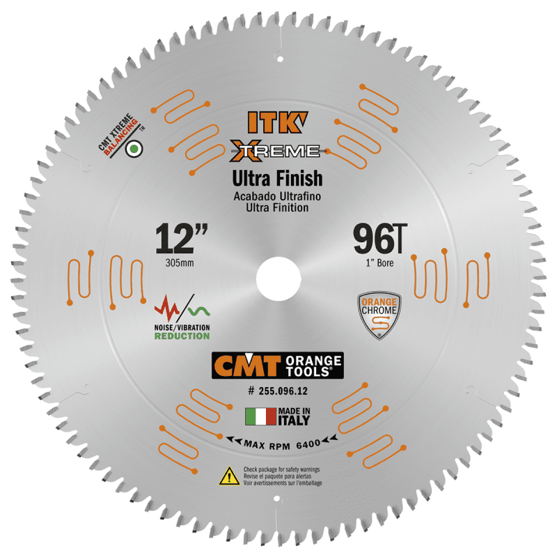 255.096.12 CMT ITK Fine Finish 12" X 96 X 1"