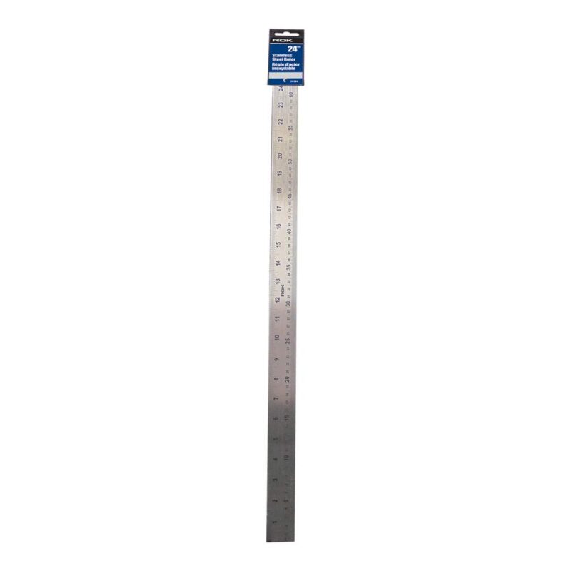 28304 Stainless Steel Ruler 24"