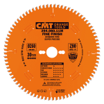 294.080.11M Festool 260mm X 80 Tooth Carbide Blade By CMT For Kapex Miter Saw