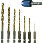36325 Titanium Drill Bit Set 8 PC
