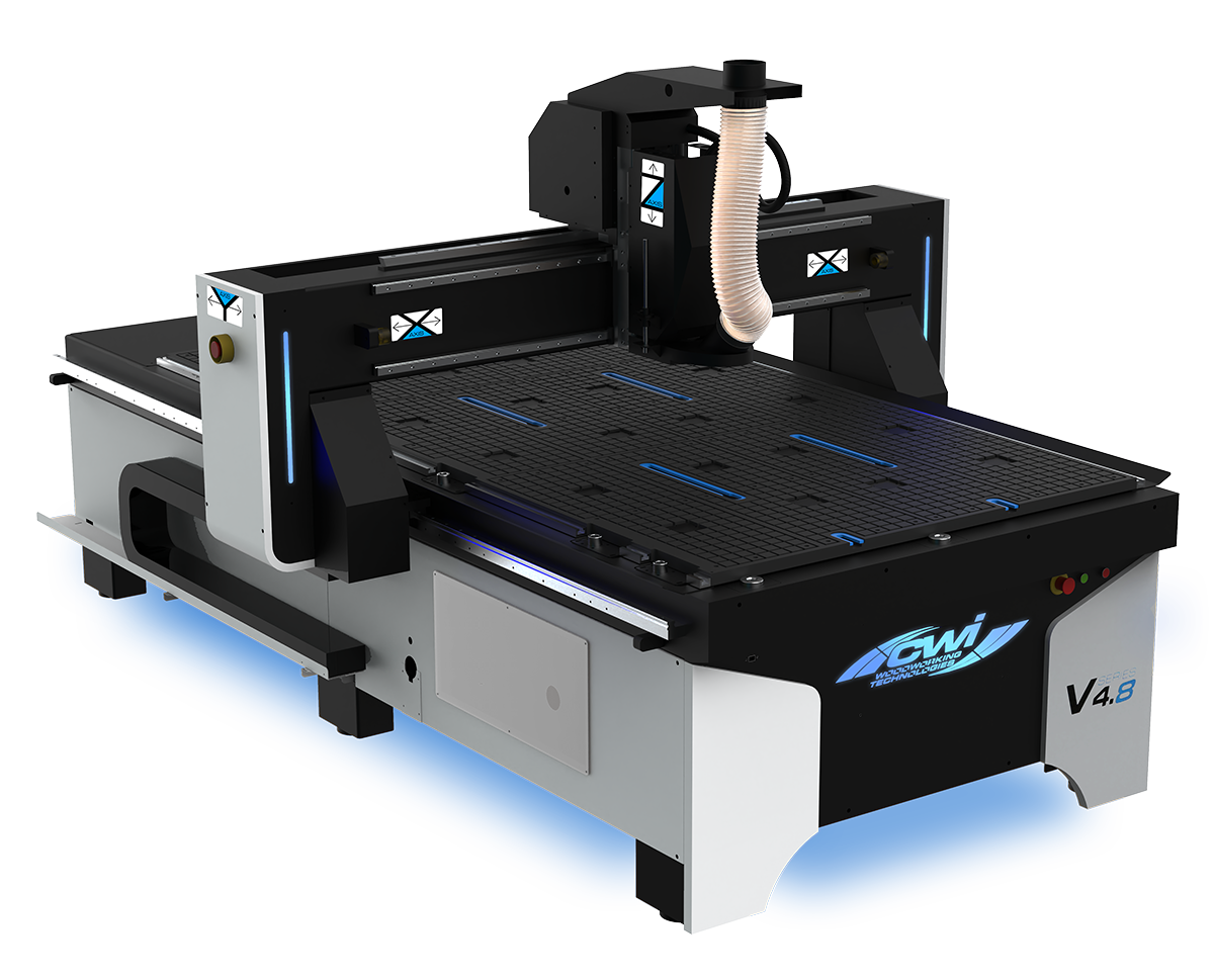 Basic V4.8 CNC Router 4′ x 8′ – Canadian Woodworker