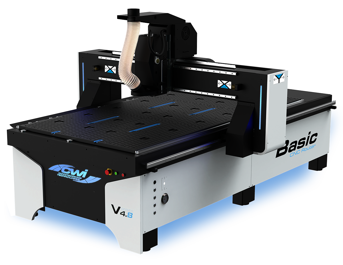 Basic V4.8 CNC Router 4′ x 8′ – Canadian Woodworker