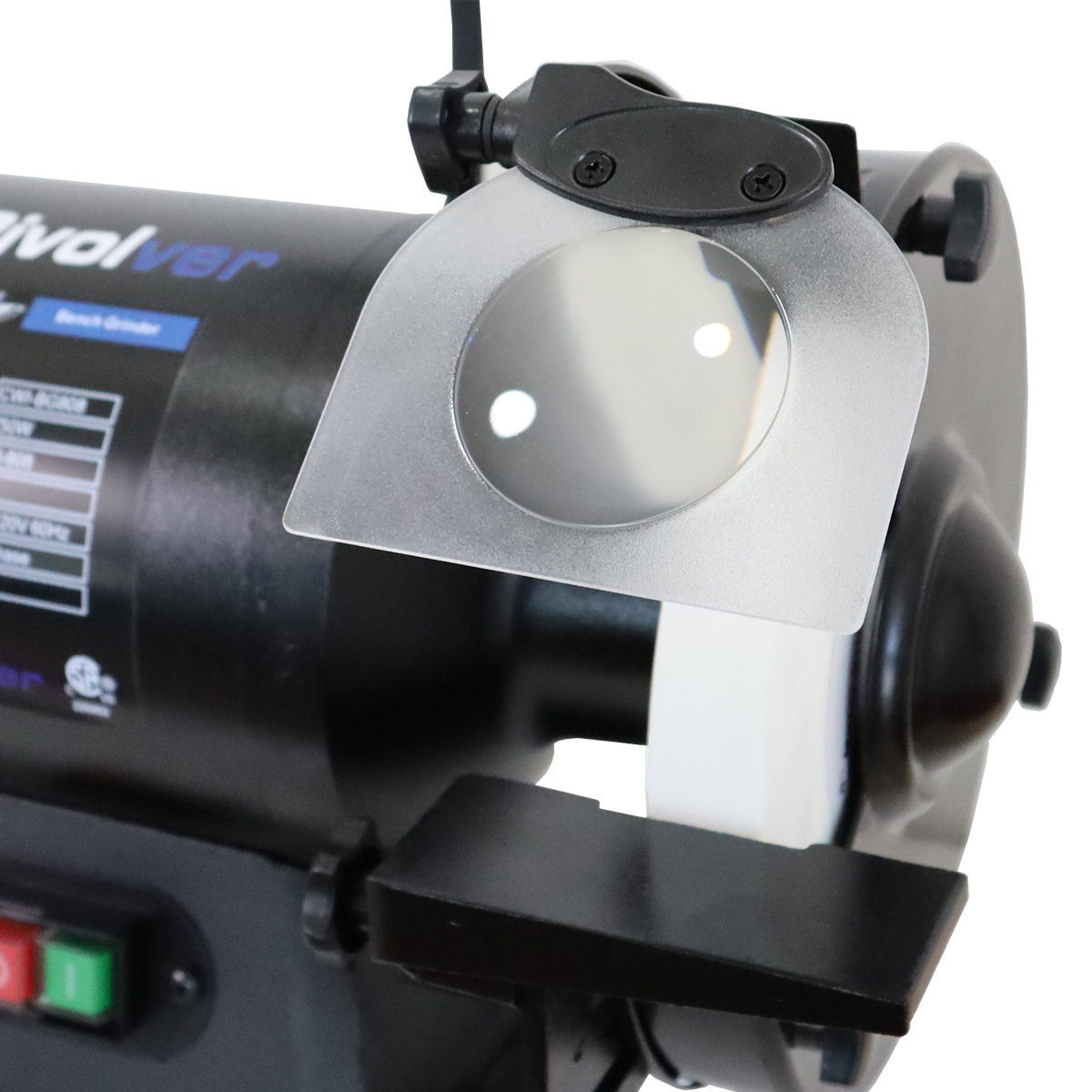 CWI-BG808 Rivolver 8" HD Slow Speed 1 HP Bench Grinder