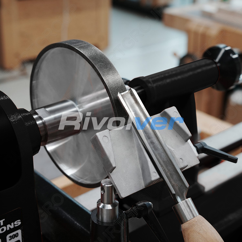 Rivolver CBN Wheel Sharpening Jig for Wood Lathes