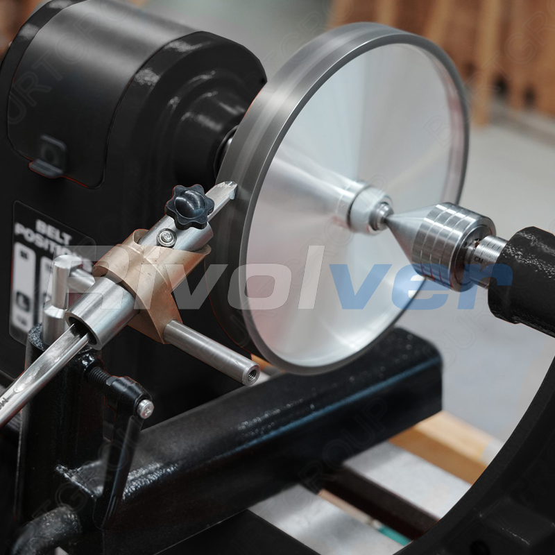 Rivolver CBN Wheel Sharpening Jig for Wood Lathes