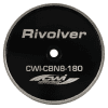 CWI-CBNB-180 Rivolver 8" X 1.5" Radiused Edge CBN Grinding Wheel
