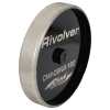 Rivolver 8" X 1.5" Radiused Edge CBN Grinding Wheel - 180 Grit