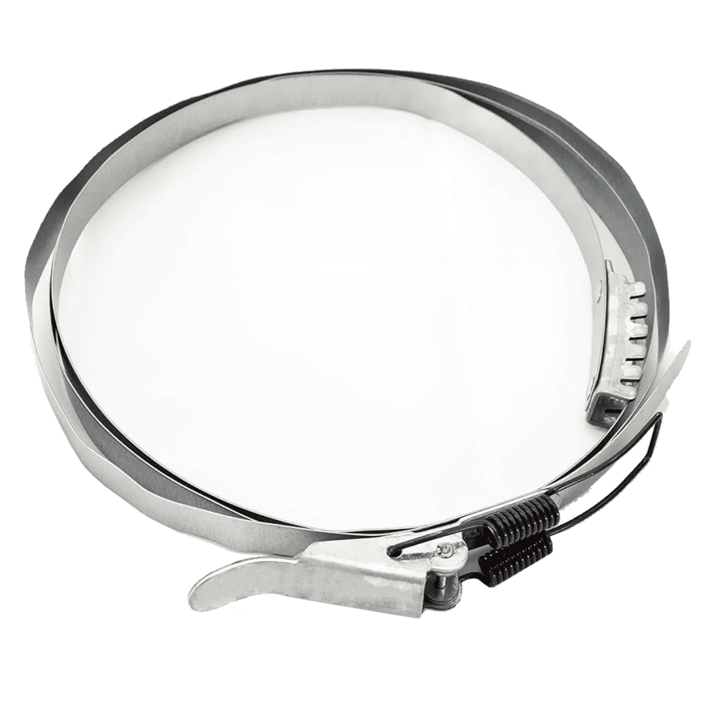 CWI-DCP105-28 DustFX Steel Band Bag Clamp (Fits 1.5-3hp Dust Collectors)