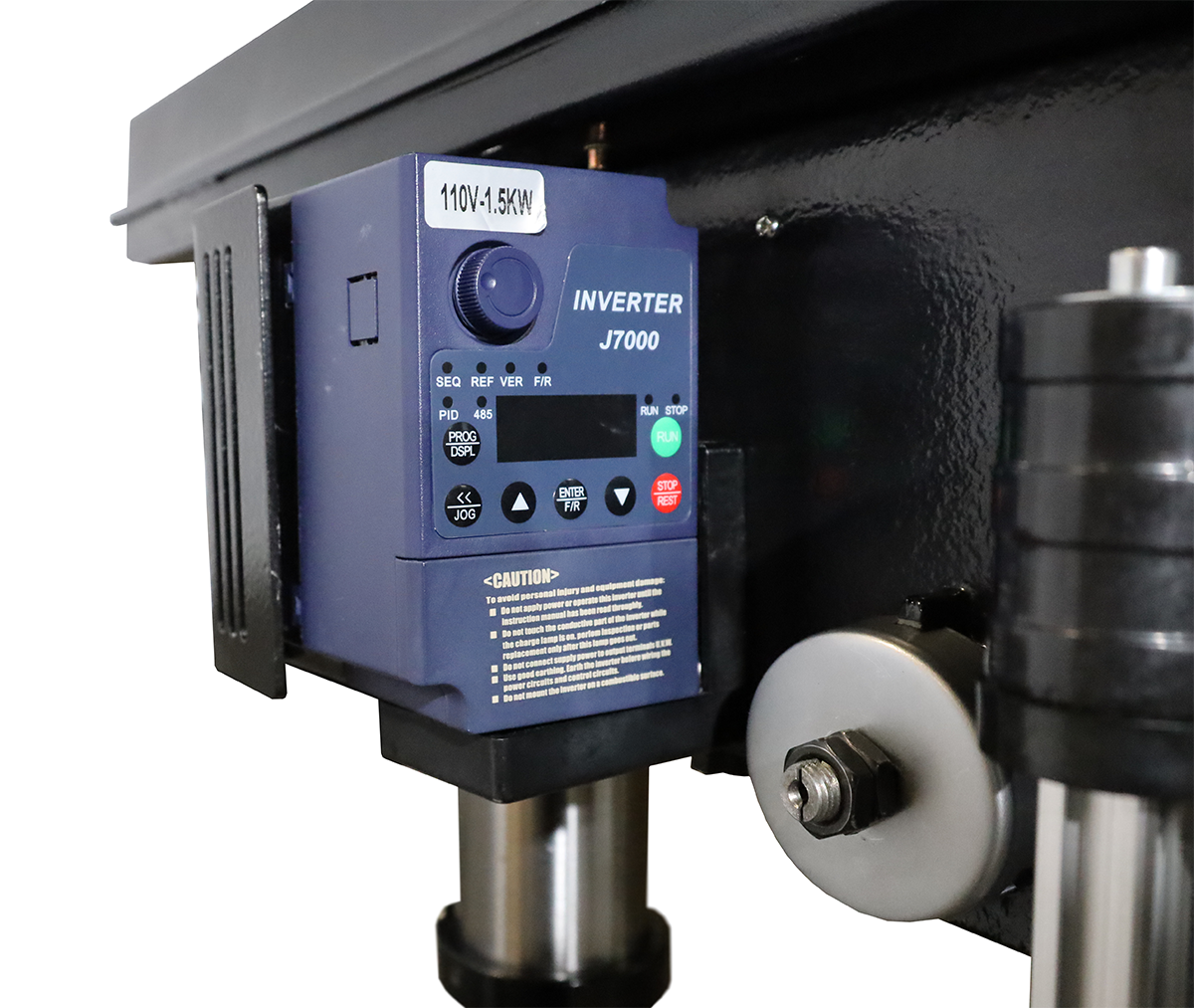 CWI-DP176-VFD Bullett 15” Floor Model “Esc” Drill Press
