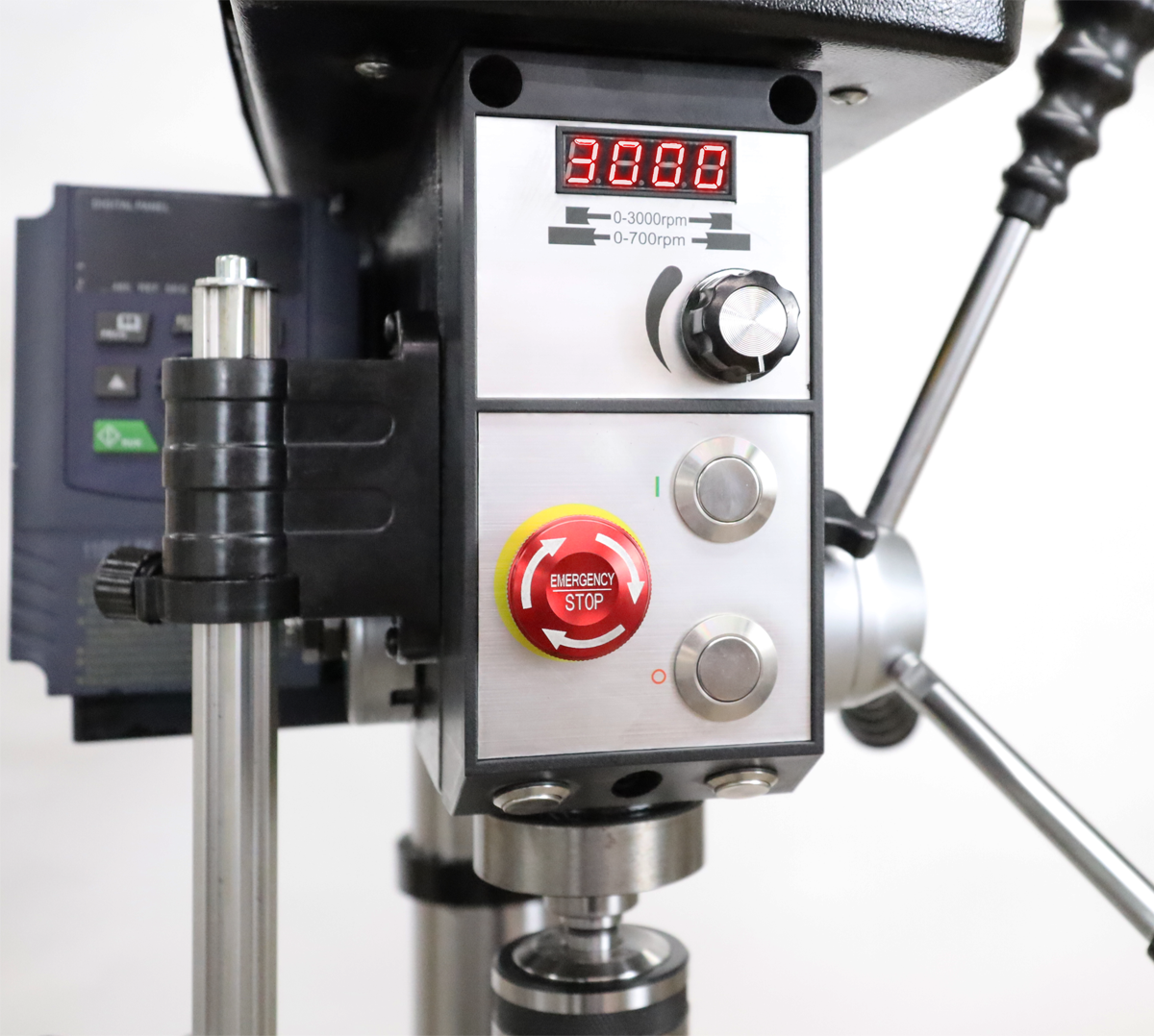 CWI-DP276-VFD Bullett 17” Floor Model “Esc” Drill Press