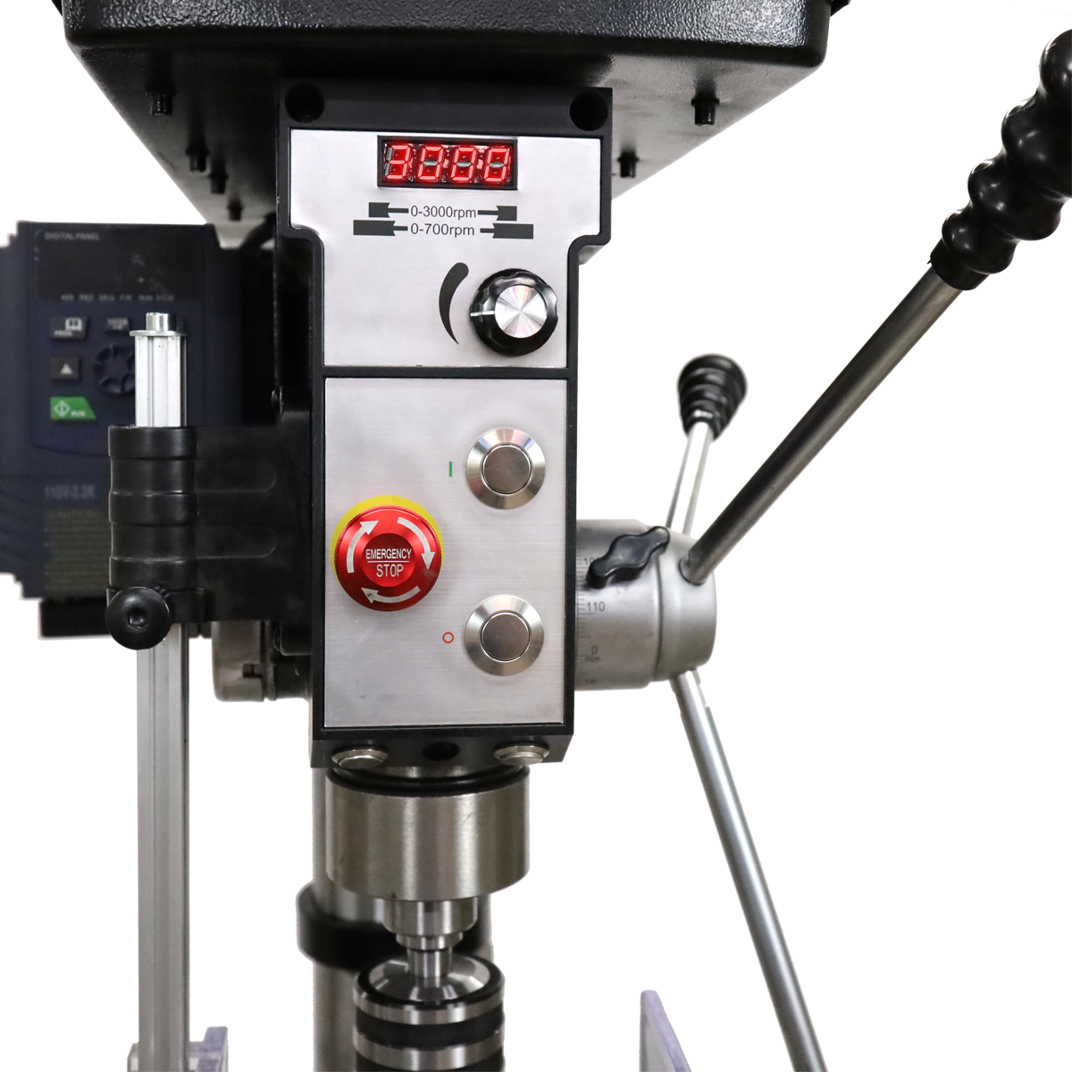 CWI-DP576-VFD Bullett 20” Floor Model “Esc” Drill Press