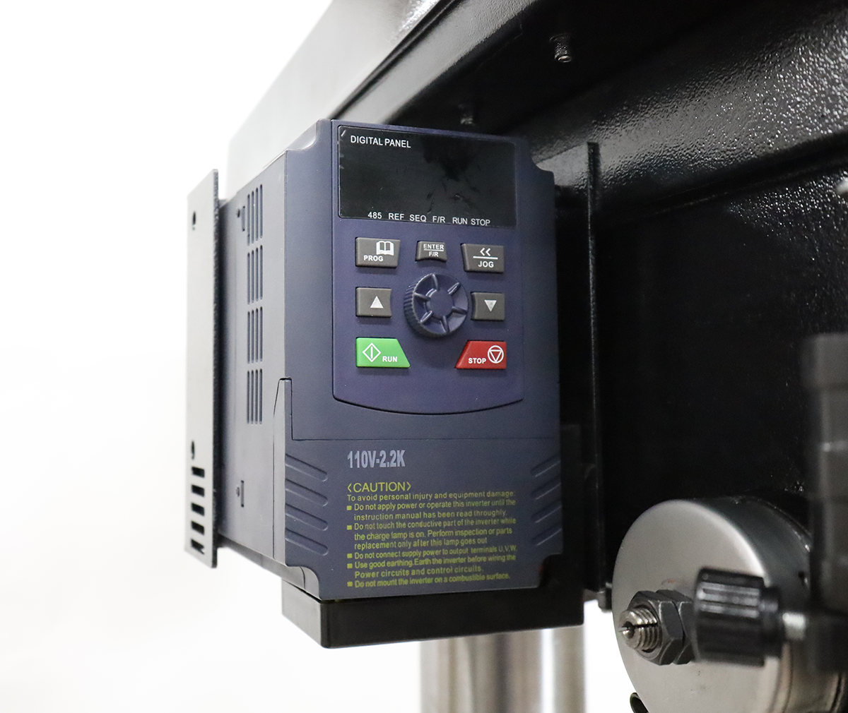 CWI-DP576-VFD Bullett 20” Floor Model “Esc” Drill Press