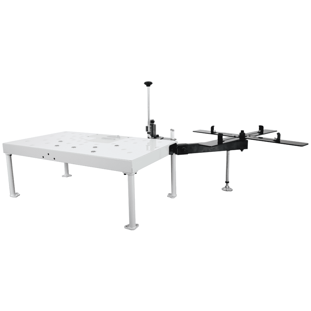 Roi Edgebander Work Table with Tape Dispenser