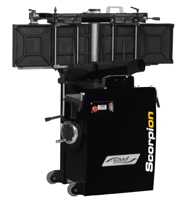 CWI-JP1203HC Scorpion 12" 3 HP Helical Jointer/Planer