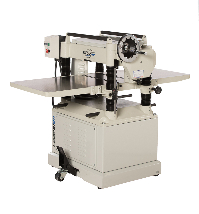 Scorpion 20″ 5 HP Helical Thickness Planer – Canadian Woodworker