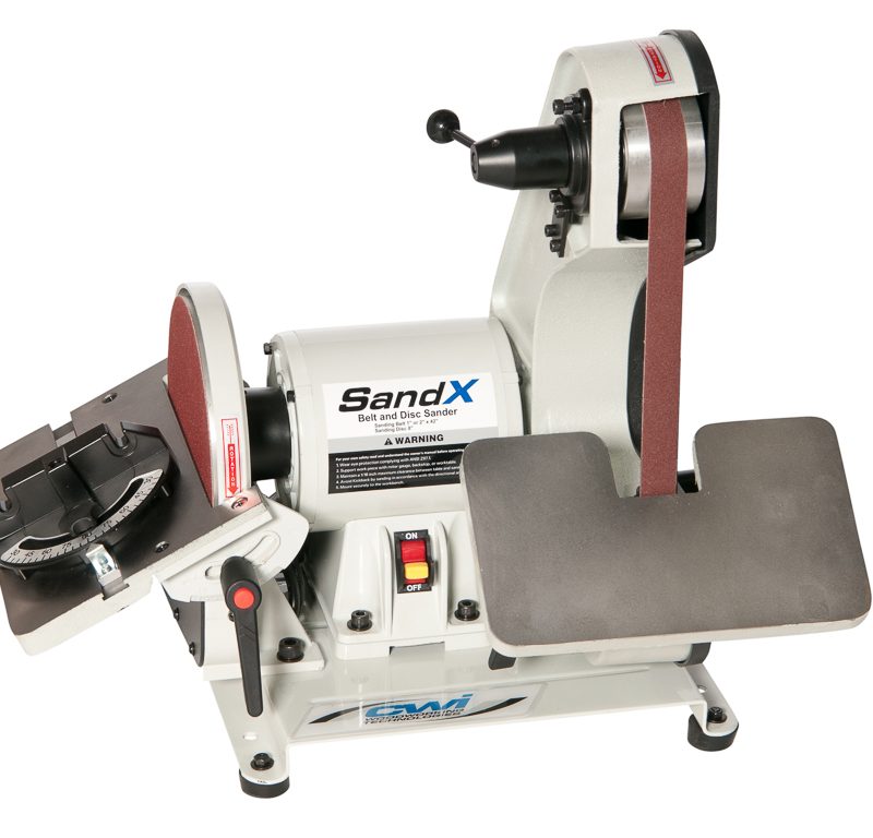SandX 1″ x 42″ Bench Top Belt & Disc Sander • Canadian Woodworker