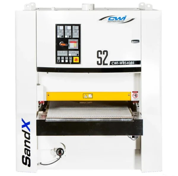 CWI-S4086-S2-M2 SandX 40" x 86 5/8" Deluxe Two Head Wide Belt Sander (Three Phase)