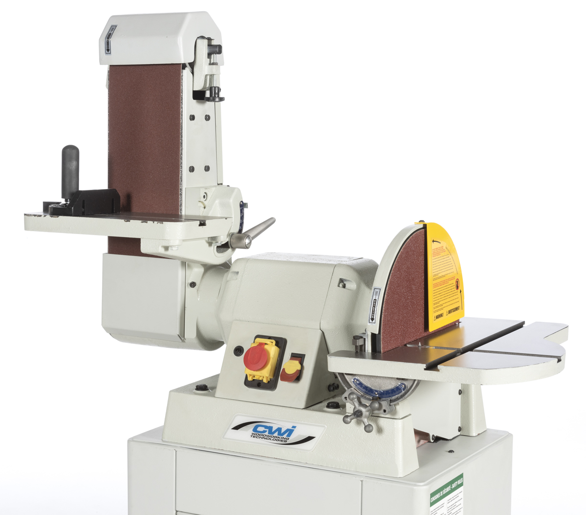 CWI-S6048DC Sandx 6" x 12" Deluxe Belt/Disc Sander w/Dust Collection
