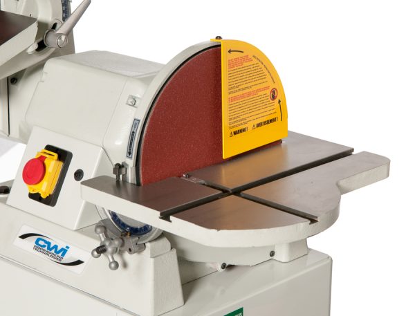 CWI-S6048DC Sandx 6" x 12" Deluxe Belt/Disc Sander w/Dust Collection