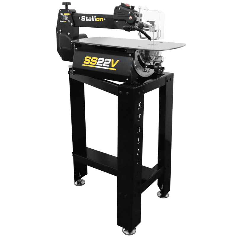 CWI-SS22V Stallion 22" Vari-Speed Scroll Saw & Stand