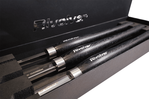 Rivolver 3 Piece Carbide Hollowing Tool Set