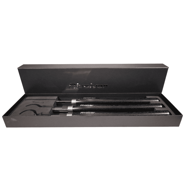 Rivolver 3 Piece Carbide Hollowing Tool Set