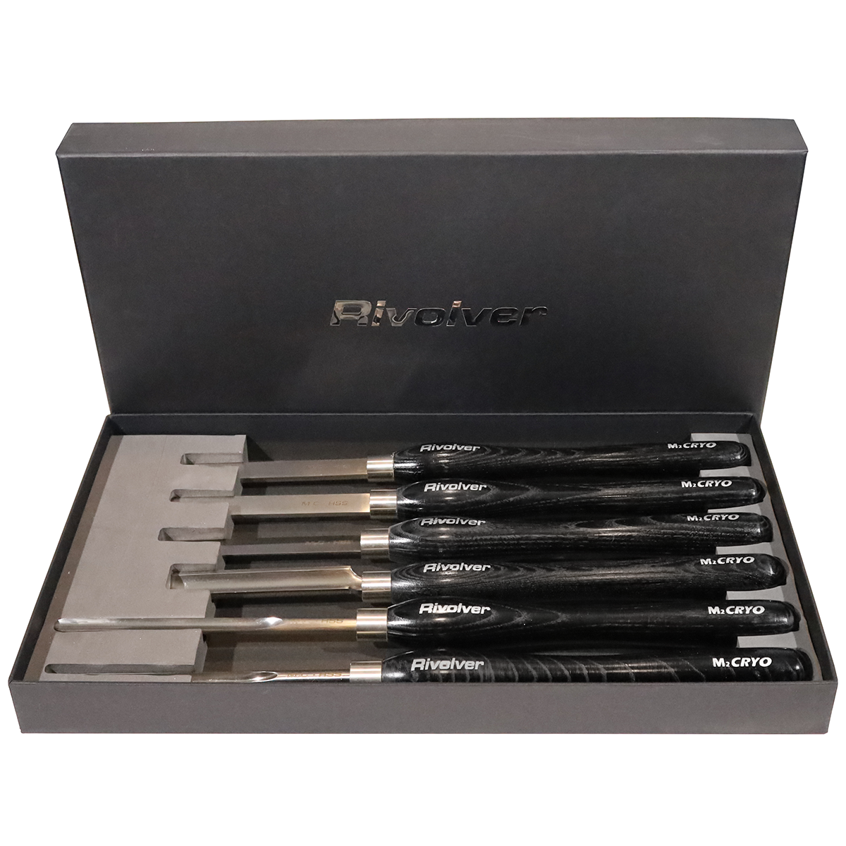 CWI-TT6-M2 Rivolver 6 Piece M2 Cryo Turning Tool Set