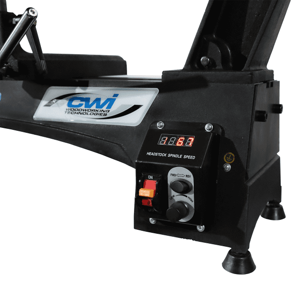 CWI-WL225 Rivolver 12" x 20" Vari-Speed Wood Lathe