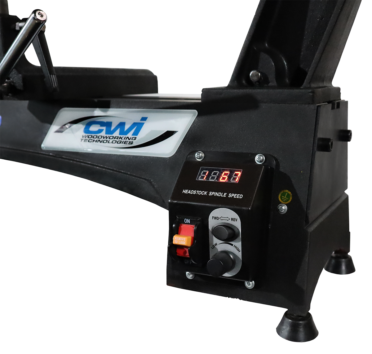 CWI-WL225 Rivolver 12" x 20" Vari-Speed Wood Lathe