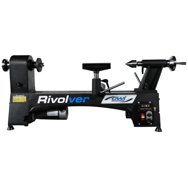 CWI-WL225 Rivolver 12" x 20" Vari-Speed Wood Lathe