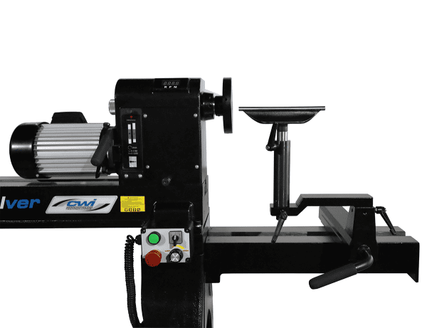 CWI-WL625 Rivolver 16" x 24" Vari-Speed Wood Lathe with Optional Bed Extension