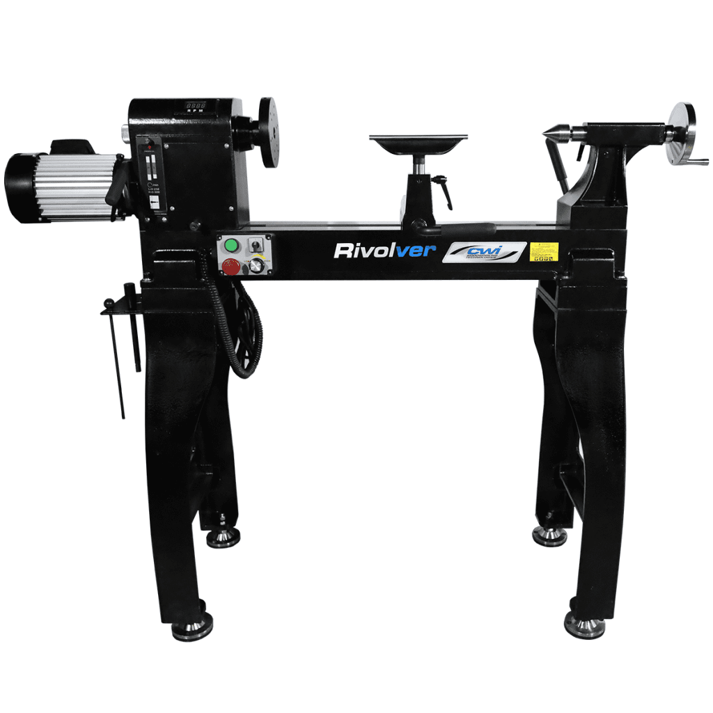 CWI-WL625 Rivolver 16" x 24" Vari-Speed Wood Lathe