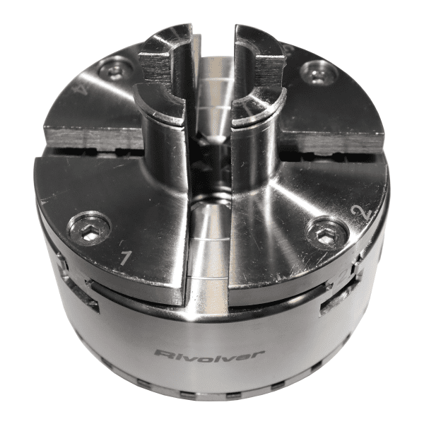 CWI-WLC3.75-KT Rivolver 3.75" 4-Jaw Lathe Chuck & Jaw Set