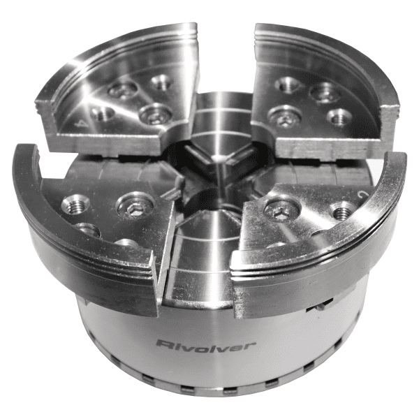 CWI-WLC3.75-KT Rivolver 3.75" 4-Jaw Lathe Chuck & Jaw Set