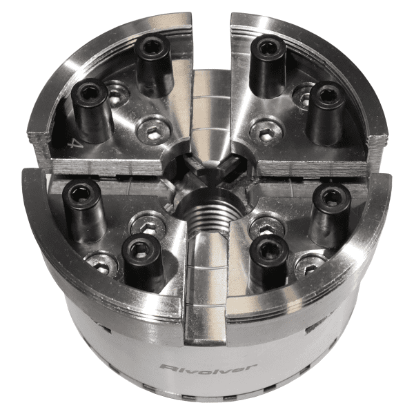 CWI-WLC3.75-KT Rivolver 3.75" 4-Jaw Lathe Chuck & Jaw Set