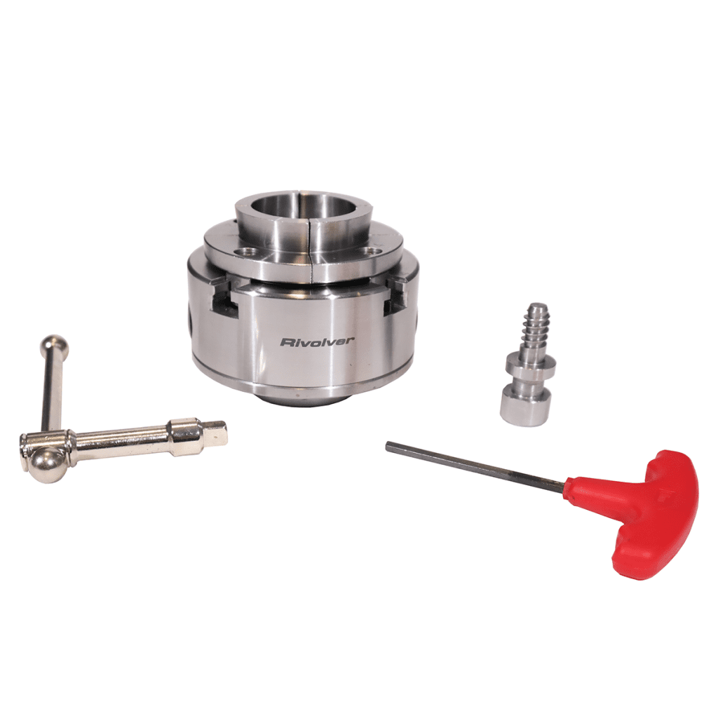 CWI-WLC3.75 Rivolver 3.75” Precision Wood Lathe Chuck w/ Wrench