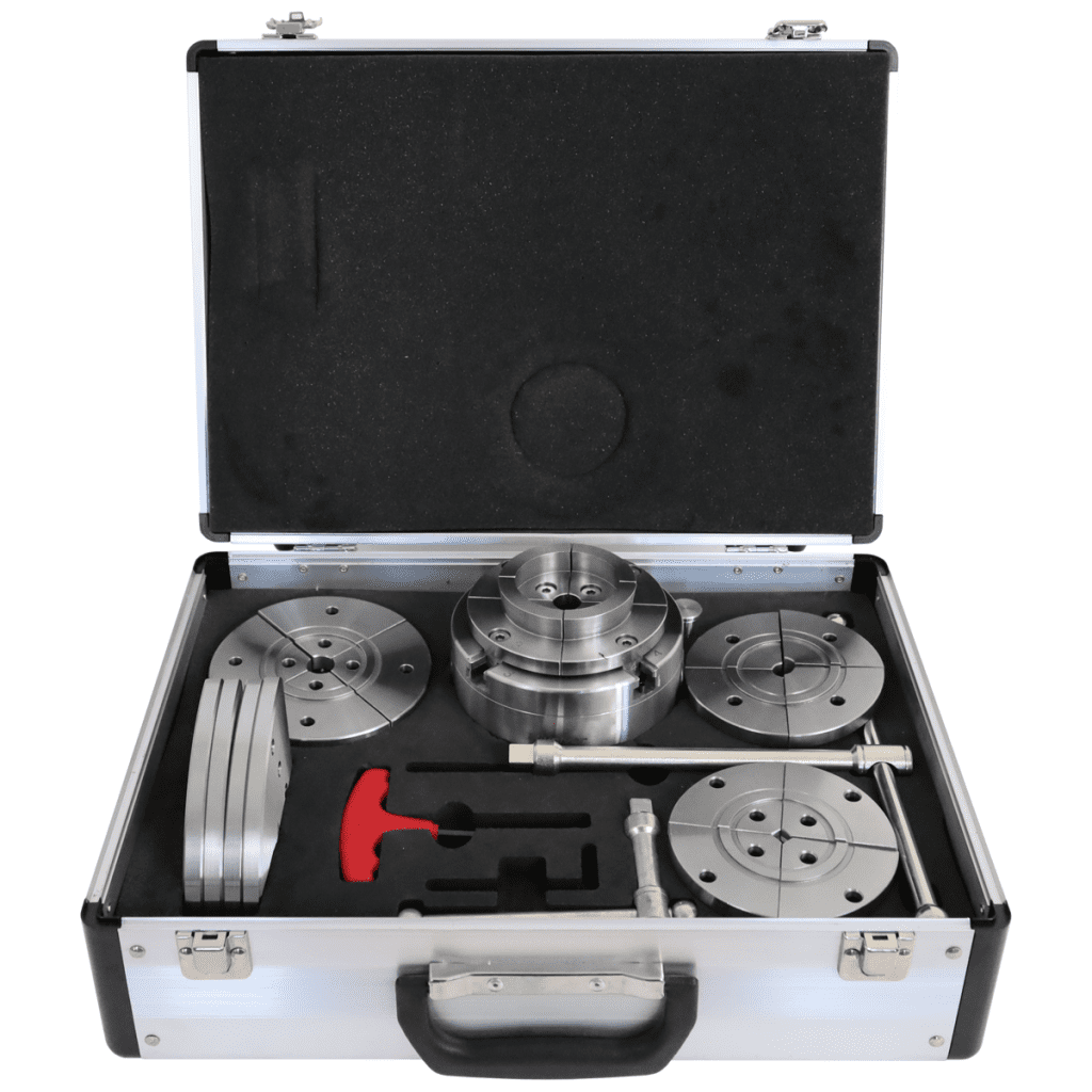 CWI-WLC4.5-KT Rivolver HD 4.5" 4-Jaw Lathe Chuck & Jaw Kit