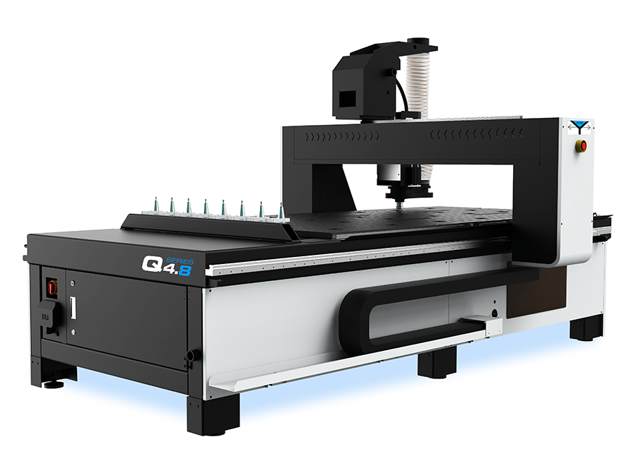 CabinetMaker Q4.8 CNC Router 4′ x 8′ w/Becker Vac Pump